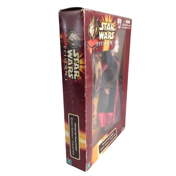 Vtg 1998 STAR WARS Ep1 Ultimate Hair Queen Padme Amidala Fashion Doll NIB NRFB - Picture 4 of 7